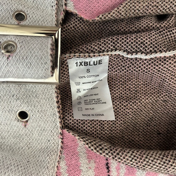 1XBLUE SSENSE EXCLUSIVE BLUE ANIME TANK TOP - Picture 4 of 5